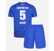 Bayer Leverkusen Loic Bade #5 Koszulka Trzecia dzieci 2025-26 Krótki Rękaw (+ krótkie spodenki)